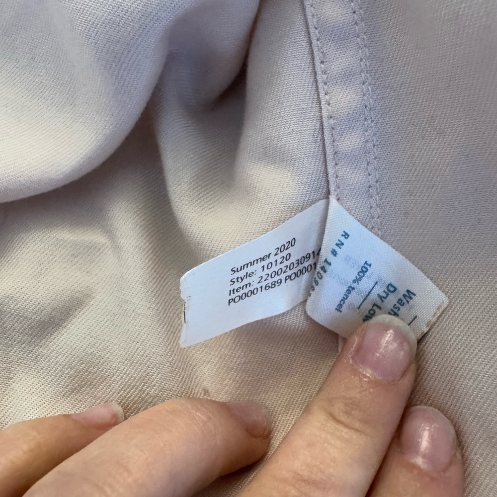 Marine Layer jacket rosewater pink Oslo crop tie waist - Picture 8 of 8
